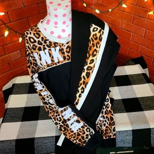 Vs Pink Cheetah set sz XL-L